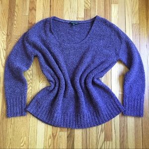 🍂 Eileen fisher Small purple fluffy sweater